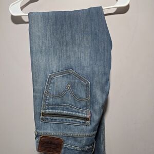 Levi's Sky Blue Straight Fit Jeans